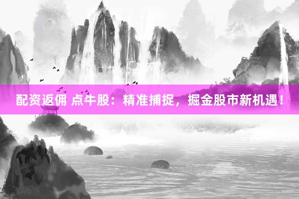配资返佣 点牛股：精准捕捉，掘金股市新机遇！