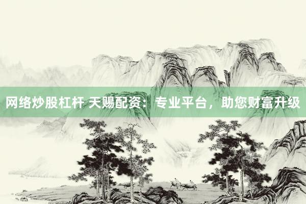 网络炒股杠杆 天赐配资：专业平台，助您财富升级