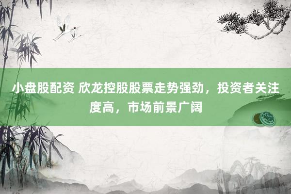 小盘股配资 欣龙控股股票走势强劲，投资者关注度高，市场前景广阔