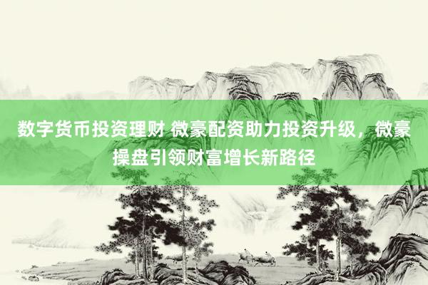 数字货币投资理财 微豪配资助力投资升级,微豪操盘引领财富增长新路径