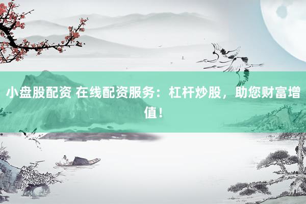 小盘股配资 在线配资服务：杠杆炒股，助您财富增值！